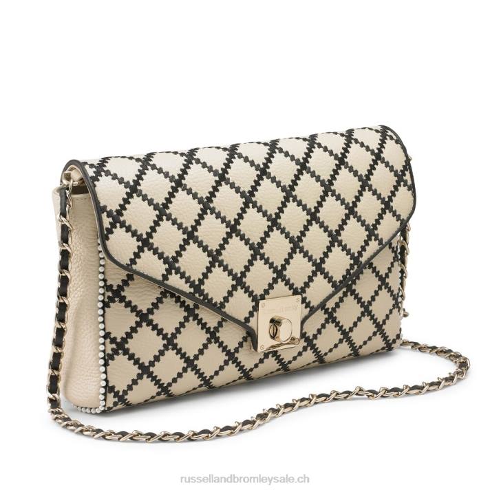 beige 8BN6701Russell And Bromley sac à bandoulière seawalk à grosse chaîne