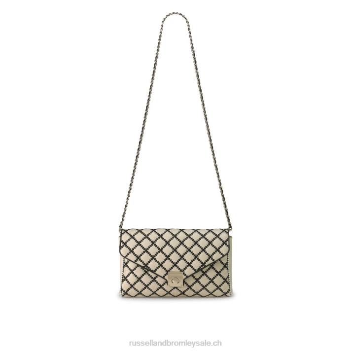 beige 8BN6701Russell And Bromley sac à bandoulière seawalk à grosse chaîne