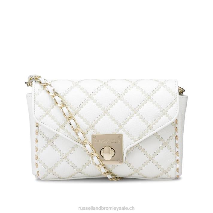 blanc 8BN6695Russell And Bromley boulevard2 mini sac à bandoulière