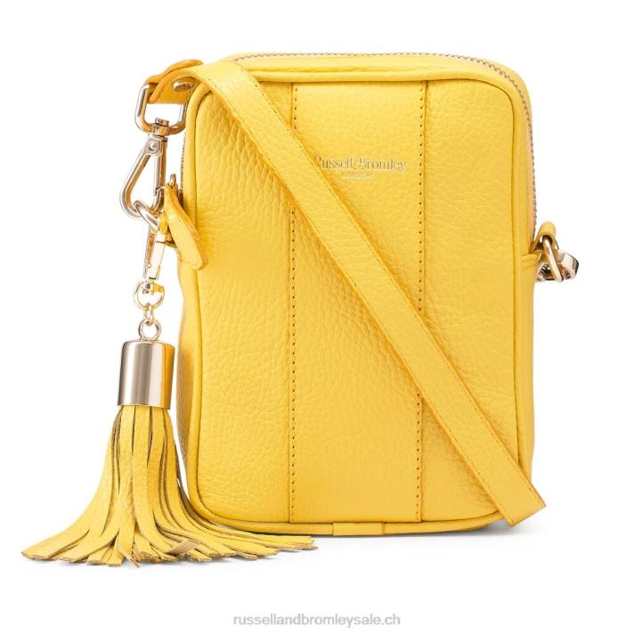 jaune 8BN6741Russell And Bromley mini sac à bandoulière rowlow