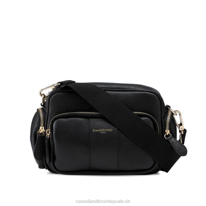 noir 8BN6717Russell And Bromley sac à bandoulière à poches multiples