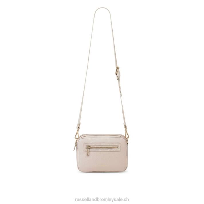 rose 8BN6721Russell And Bromley sac à bandoulière dynamique à triple fermeture éclair