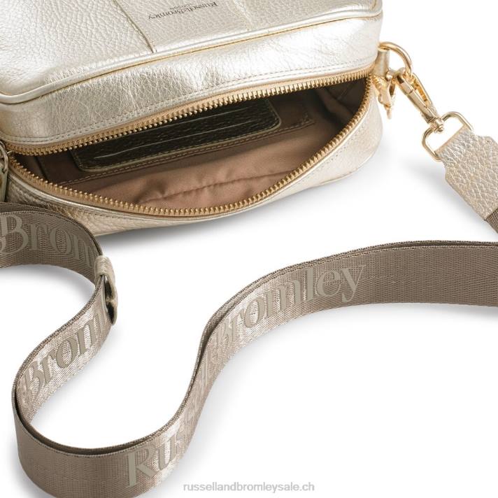 métallique 8BN6731Russell And Bromley sac à bandoulière sport robin