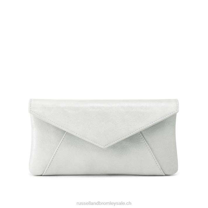 argent 8BN6757Russell And Bromley pochette enveloppe topform