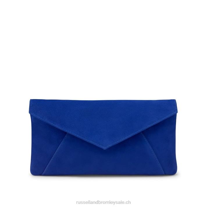 bleu 8BN6755Russell And Bromley pochette enveloppe topform