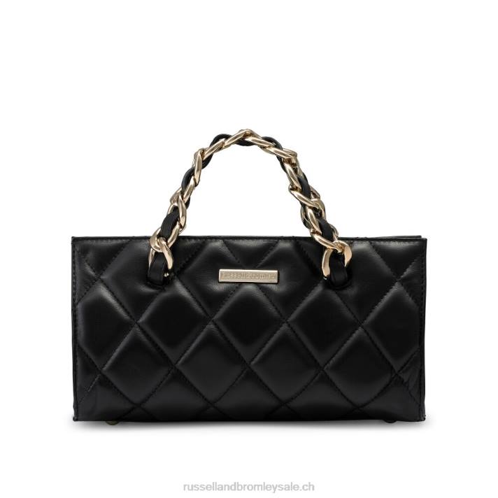 noir 8BN6745Russell And Bromley pochette rectangle glam prism