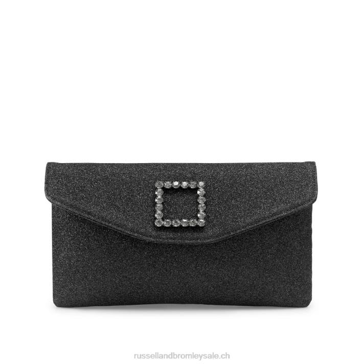 noir 8BN6770Russell And Bromley pochette à boucle ornée de conte de fées