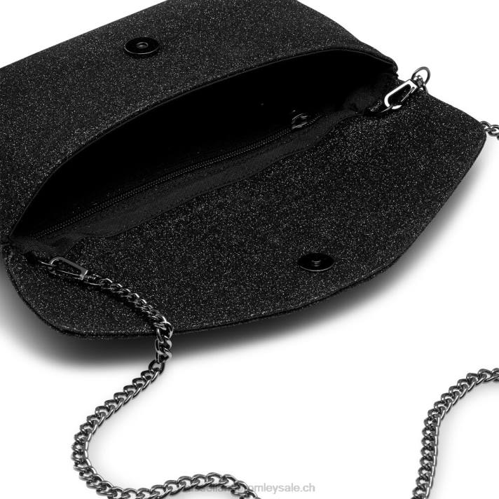 noir 8BN6770Russell And Bromley pochette à boucle ornée de conte de fées