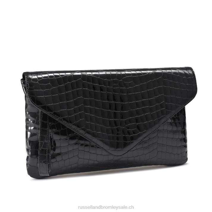 noir 8BN6774Russell And Bromley pochette enveloppe oversize loopy