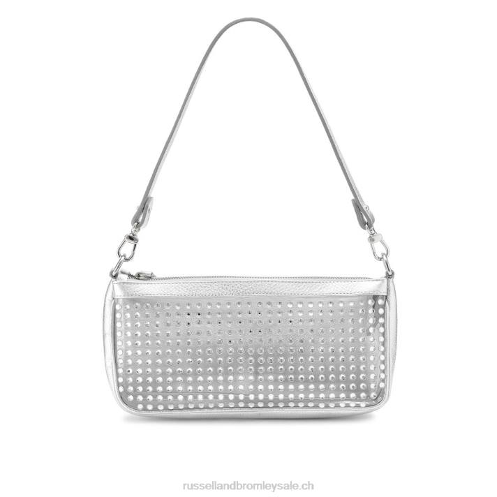 argent 8BN6690Russell And Bromley sac porté épaule à ornements aphrodite