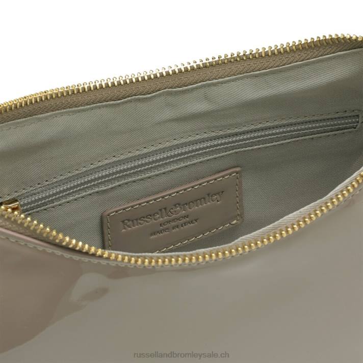beige 8BN6671Russell And Bromley sac porté épaule à base incurvée de la saint-valentin