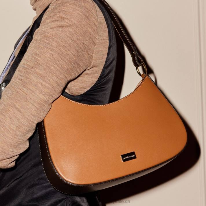 bronzer 8BN6672 femmes Russell And Bromley sac porté épaule asymétrique