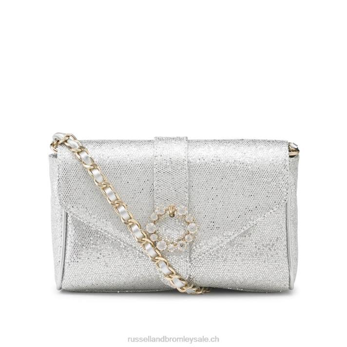 métallique 8BN6684Russell And Bromley sac à chaîne à boucle strictement bijou