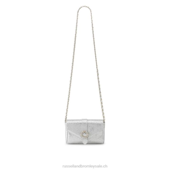 métallique 8BN6684Russell And Bromley sac à chaîne à boucle strictement bijou