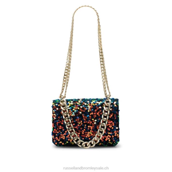 multi 8BN6680Russell And Bromley mini sac porté épaule Dazzle