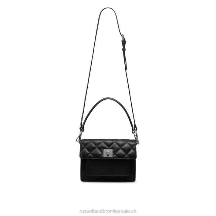 noir 8BN6697Russell And Bromley sacoche matelassée work it