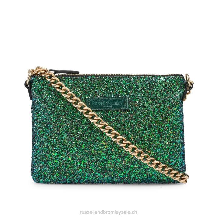 vert 8BN6692Russell And Bromley plus un sac porté épaule à chaîne