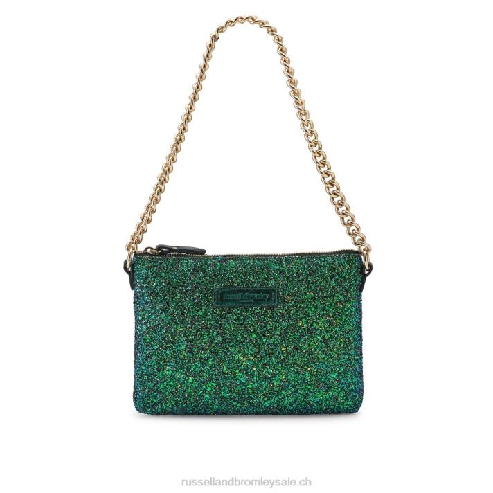vert 8BN6692Russell And Bromley plus un sac porté épaule à chaîne