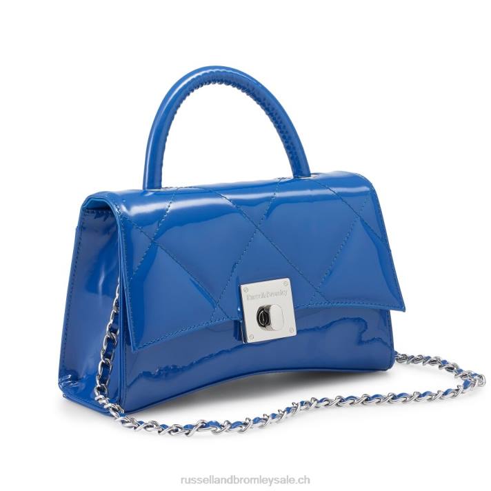 bleu 8BN6728 femmes Russell And Bromley on the rocks sac à main structuré