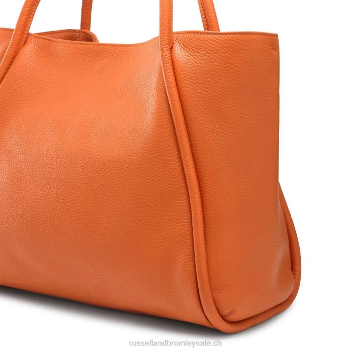 orange 8BN6685Russell And Bromley sac à main est/ouest à chaîne iconique