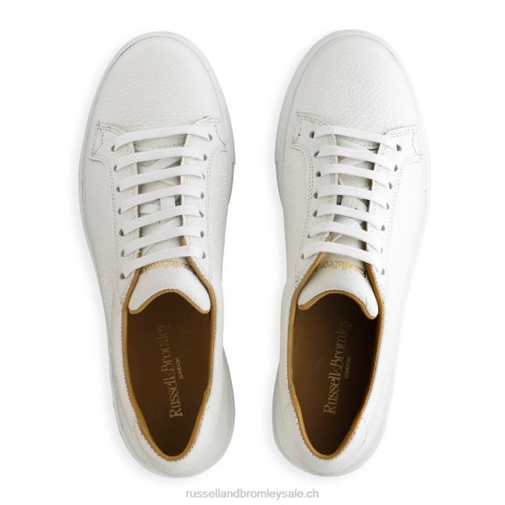 blanc 8BN669 femmes Russell And Bromley plateforme à lacets park life