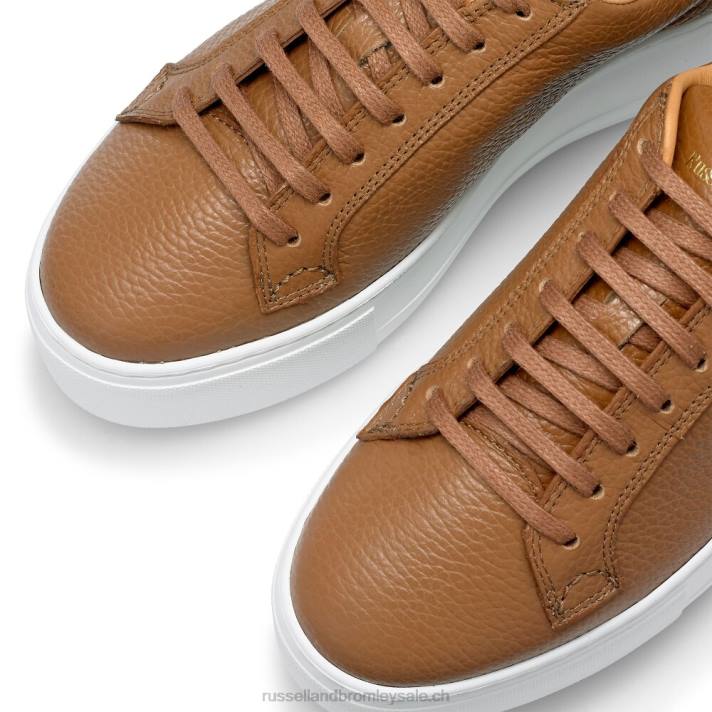 brun 8BN661 femmes Russell And Bromley plateforme à lacets park life