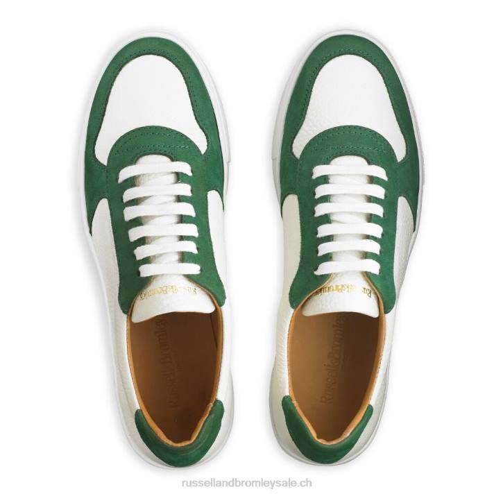 deux tons 8BN656 femmes Russell And Bromley baskets Park à lacets