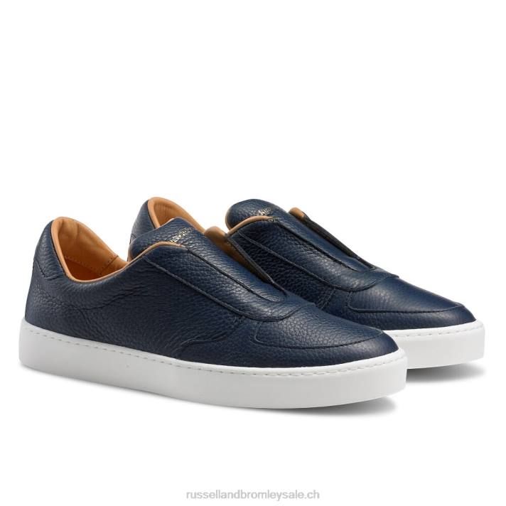 marine 8BN638 femmes Russell And Bromley sneaker sans lacets cinquième ave