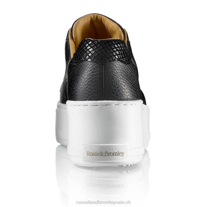 mono 8BN64 femmes Russell And Bromley baskets sans lacets Park Up