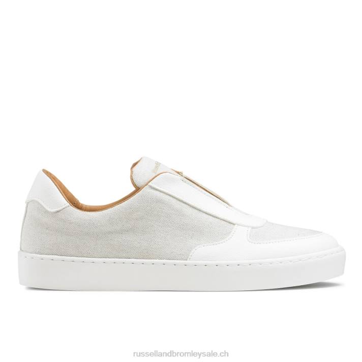 neutre 8BN642 femmes Russell And Bromley sneaker sans lacets cinquième ave eco
