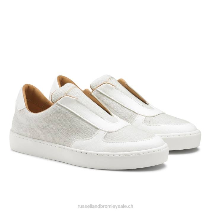 neutre 8BN642 femmes Russell And Bromley sneaker sans lacets cinquième ave eco