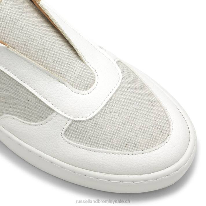 neutre 8BN642 femmes Russell And Bromley sneaker sans lacets cinquième ave eco