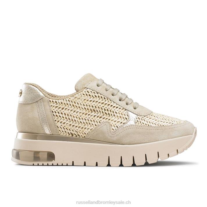 neutre 8BN675 femmes Russell And Bromley chemin de table en raphia island hop