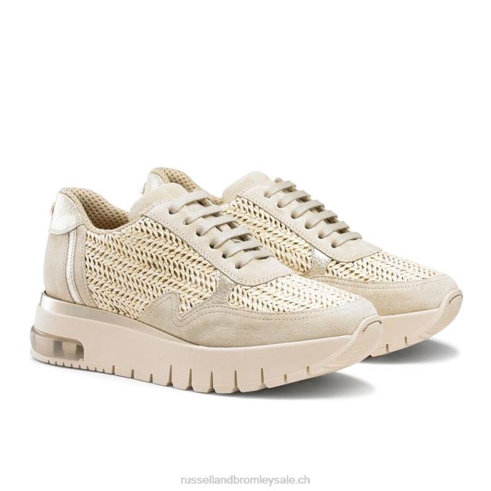 neutre 8BN675 femmes Russell And Bromley chemin de table en raphia island hop