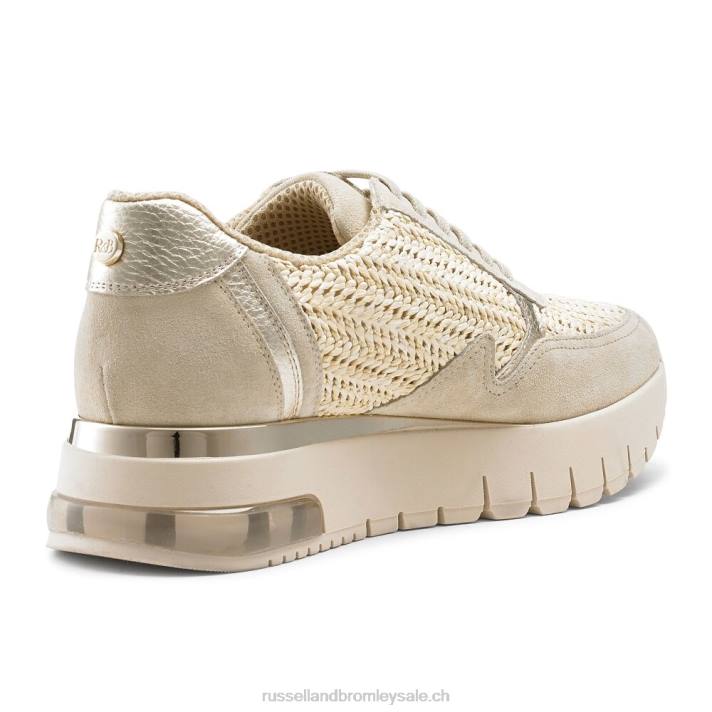 neutre 8BN675 femmes Russell And Bromley chemin de table en raphia island hop