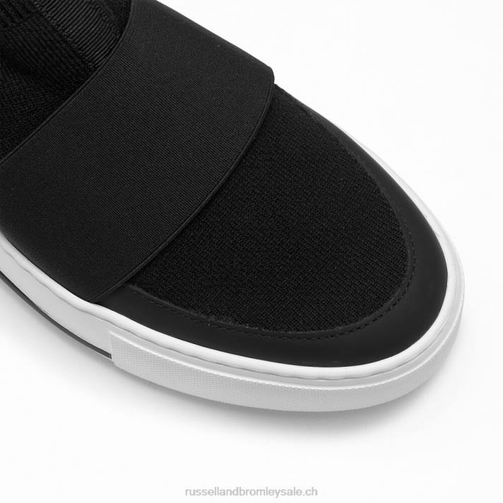 noir 8BN69 femmes Russell And Bromley baskets en maille park