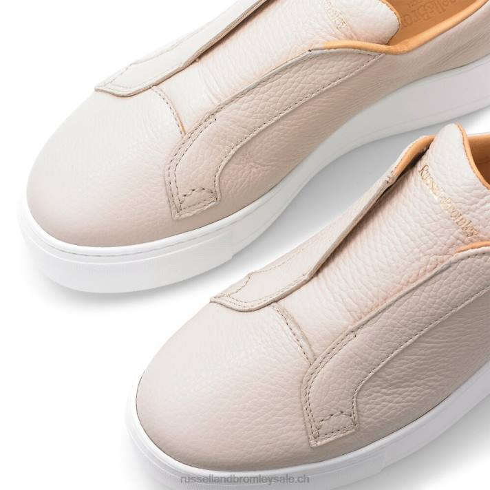 rose 8BN632 femmes Russell And Bromley baskets sans lacets Park Up