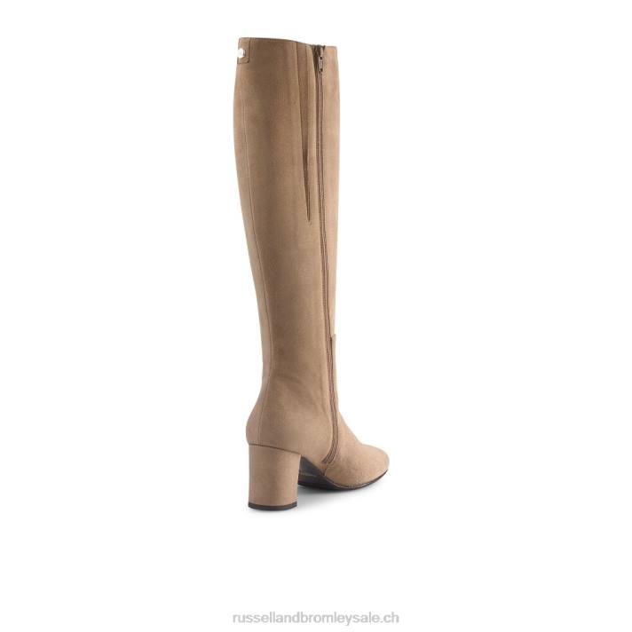 beige 8BN6348 femmes Russell And Bromley botte haute de dressage