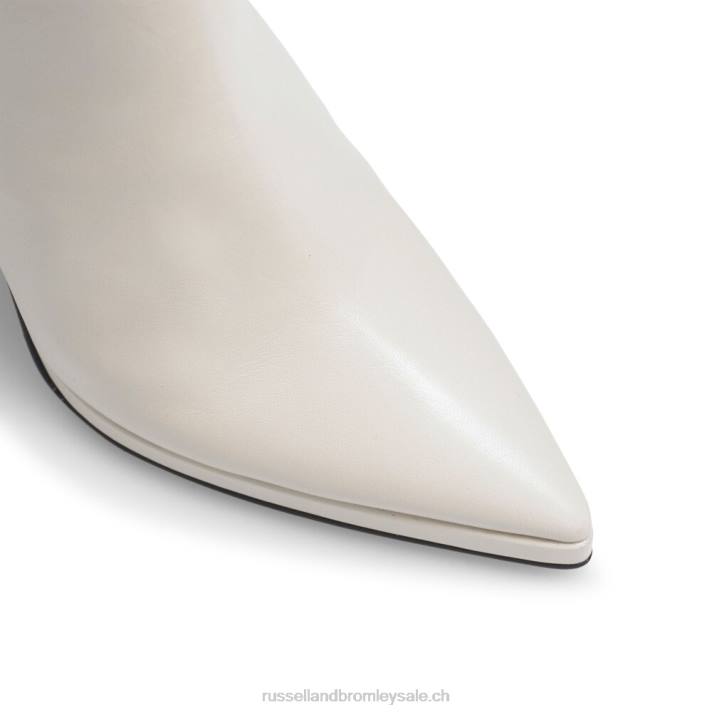 blanc 8BN6320 femmes Russell And Bromley botte à talon plateforme livingitup