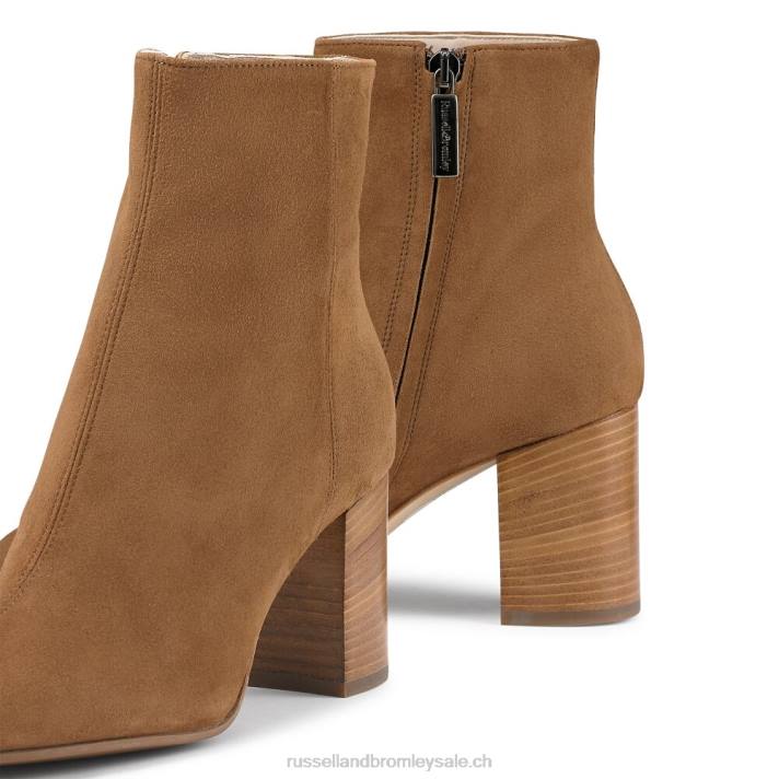 brun 8BN6297 femmes Russell And Bromley botte à talon katie dryleks