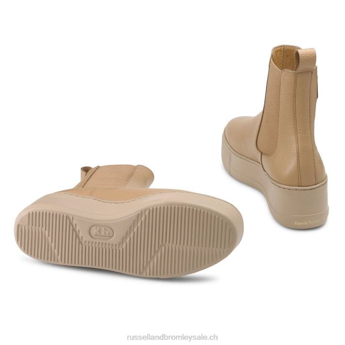 neutre 8BN685 femmes Russell And Bromley bottines chelsea baskets park way