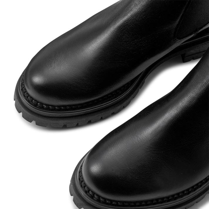 noir 8BN6254 femmes Russell And Bromley botte chelsea de combat d\'entreprise