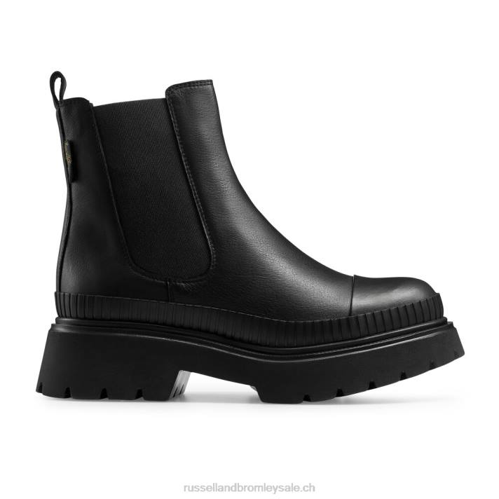 noir 8BN6256 femmes Russell And Bromley bord côte limite chelsea