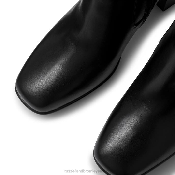 noir 8BN6262 femmes Russell And Bromley alititude dryleks : botte chelsea à plateforme