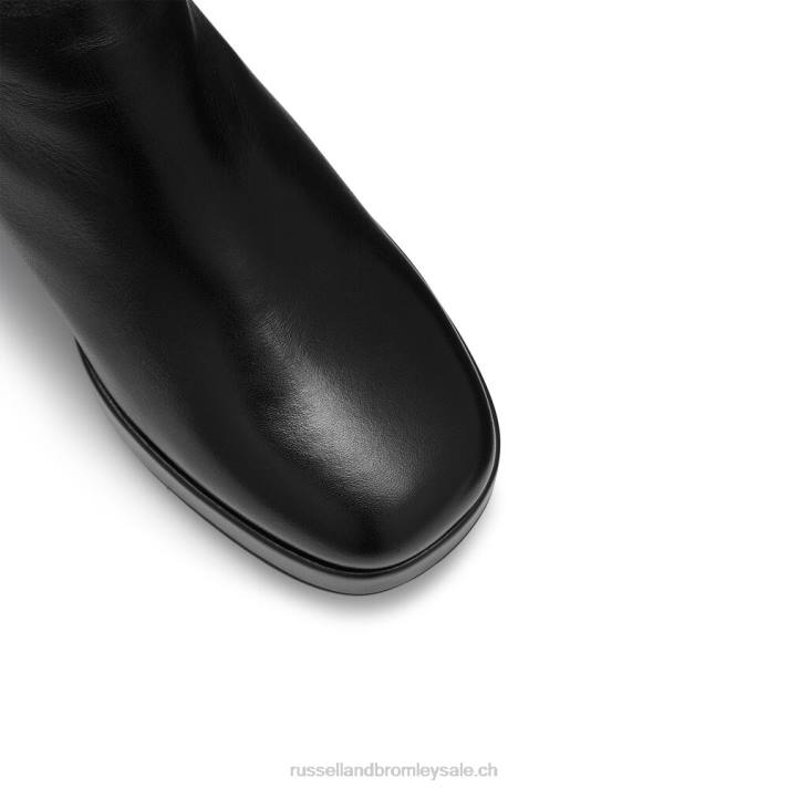 noir 8BN6264 femmes Russell And Bromley botte chelsea à plateforme blockboot