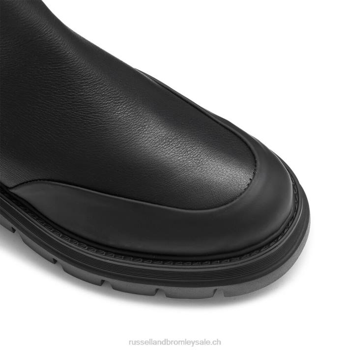 noir 8BN6267 femmes Russell And Bromley conquérir la botte chelsea