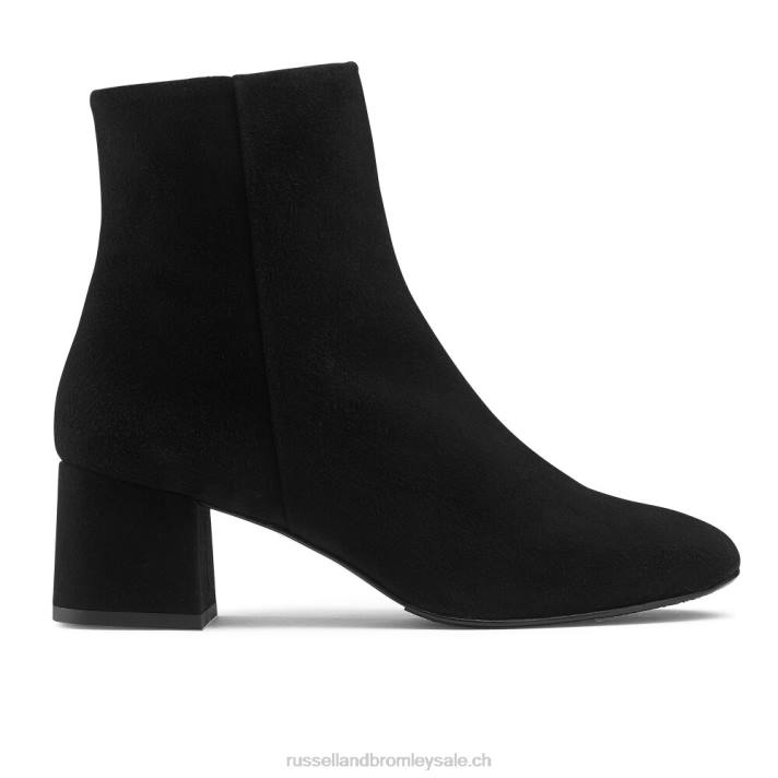 noir 8BN6271 femmes Russell And Bromley bottine à l'infini