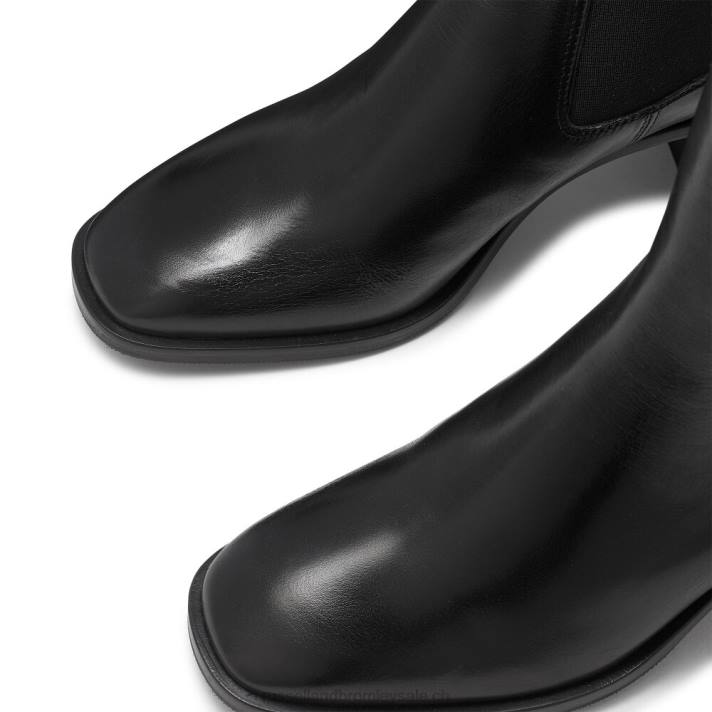 noir 8BN6278 femmes Russell And Bromley bottines chelsea bloomsbury à talon carré