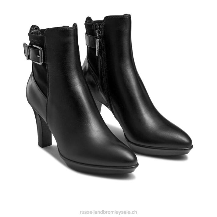 noir 8BN6280 femmes Russell And Bromley bottines à plateforme raindrop dryleks