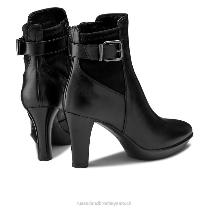 noir 8BN6280 femmes Russell And Bromley bottines à plateforme raindrop dryleks